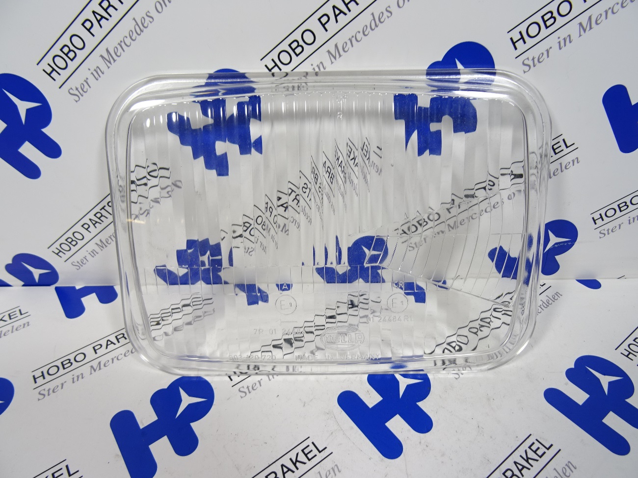 Koplamp glas 207D - 410D serie TN Rechts (Nieuw)