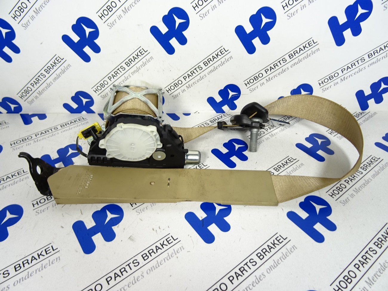Gordel A 164 860 2185 LA 3de zitrij beige