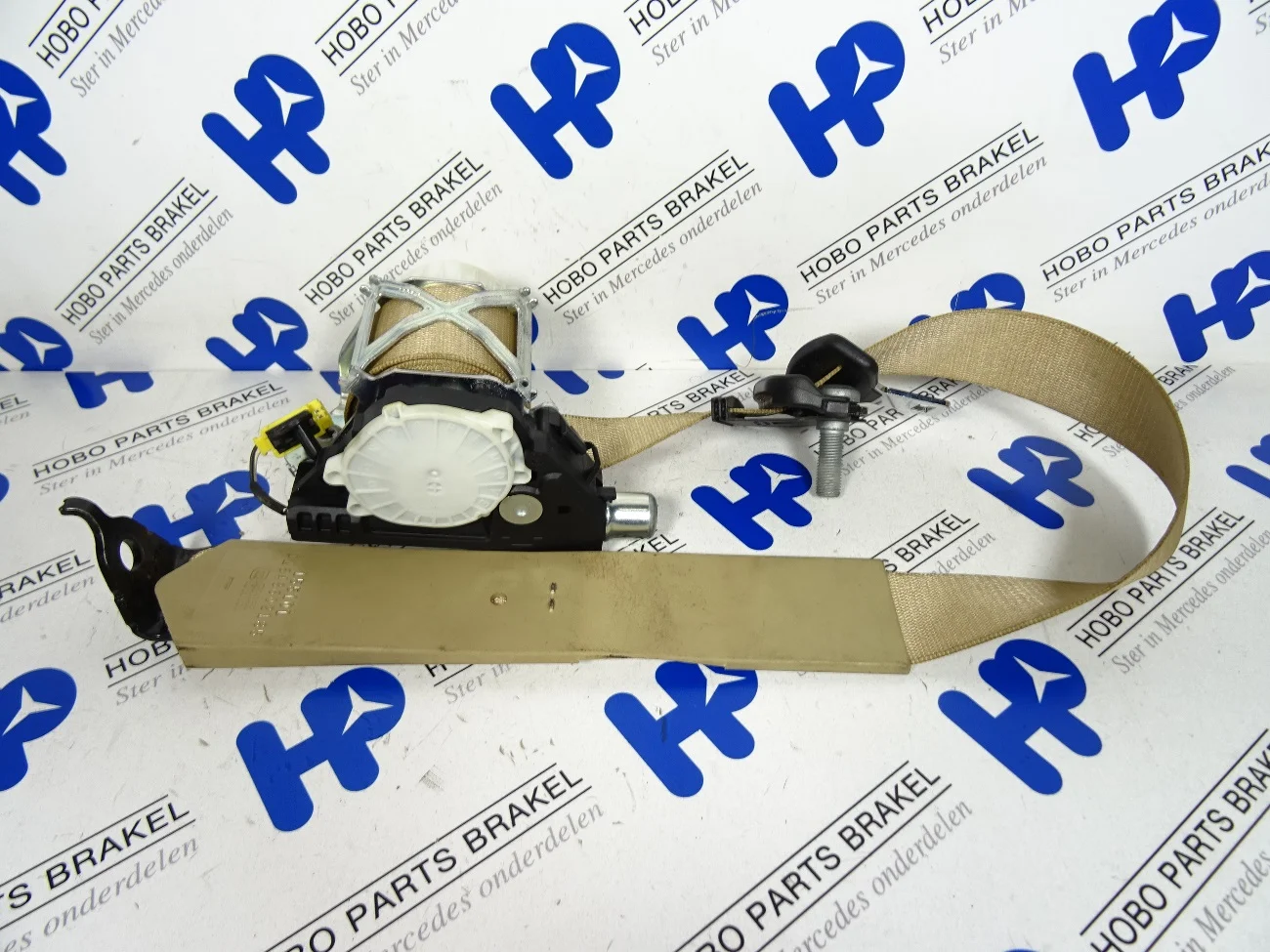 Gordel A 164 860 2185 LA 3de zitrij beige