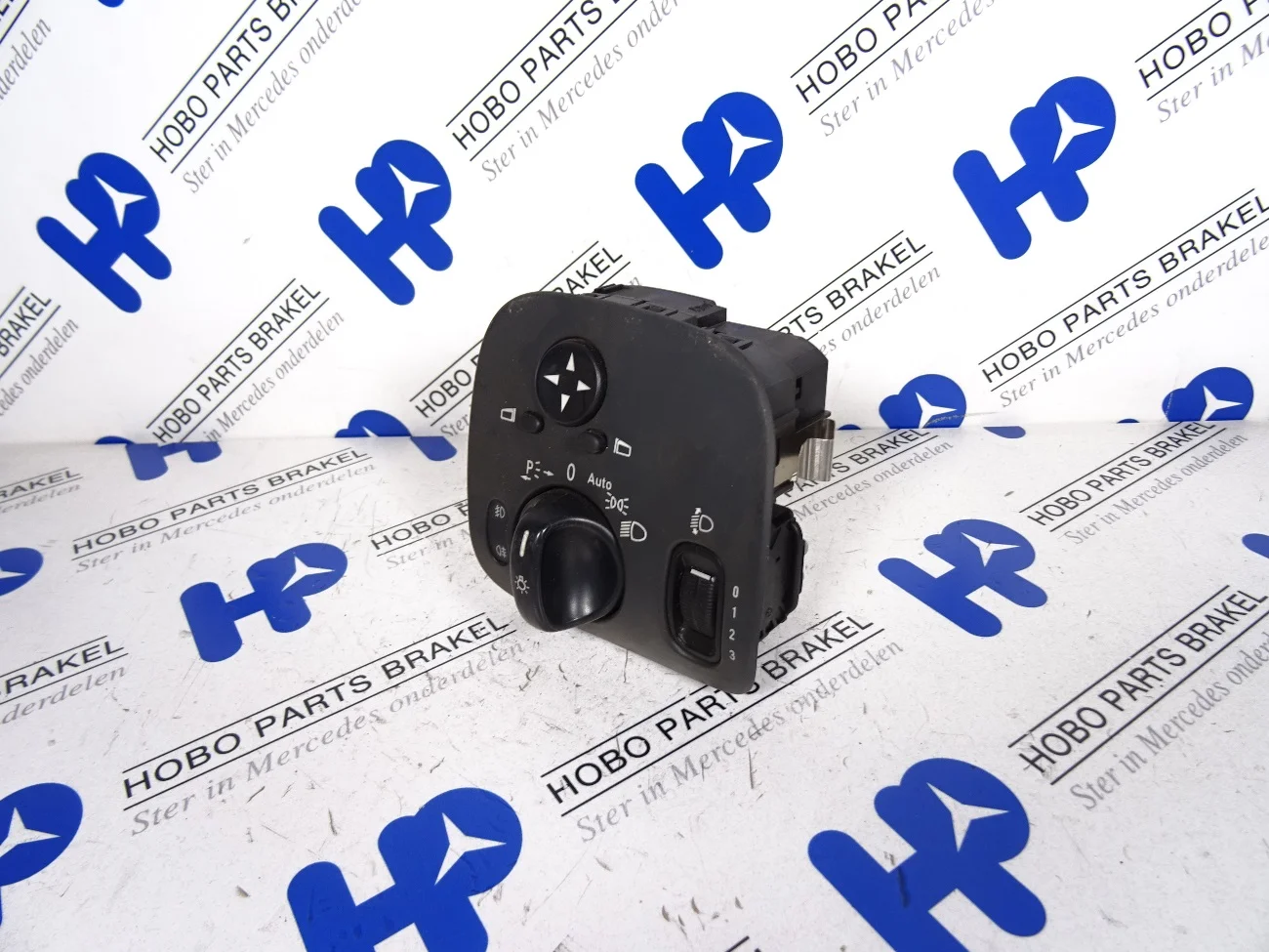 Light switch A 203 545 0604 black - A2035450604 7241 - A2035450604-7241