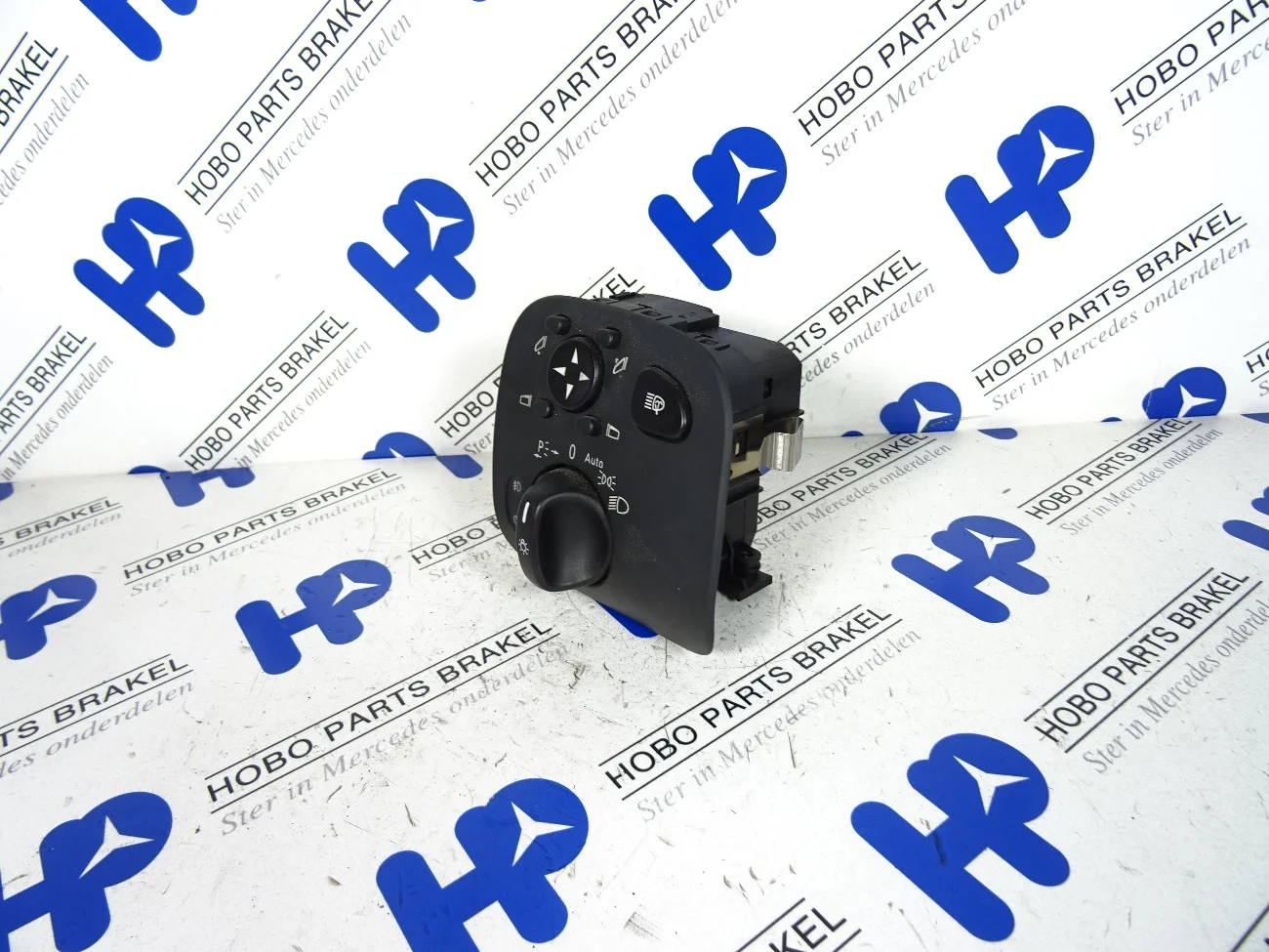 Light switch A 203 545 0704 black - A2035450704 7241 - A2035450704