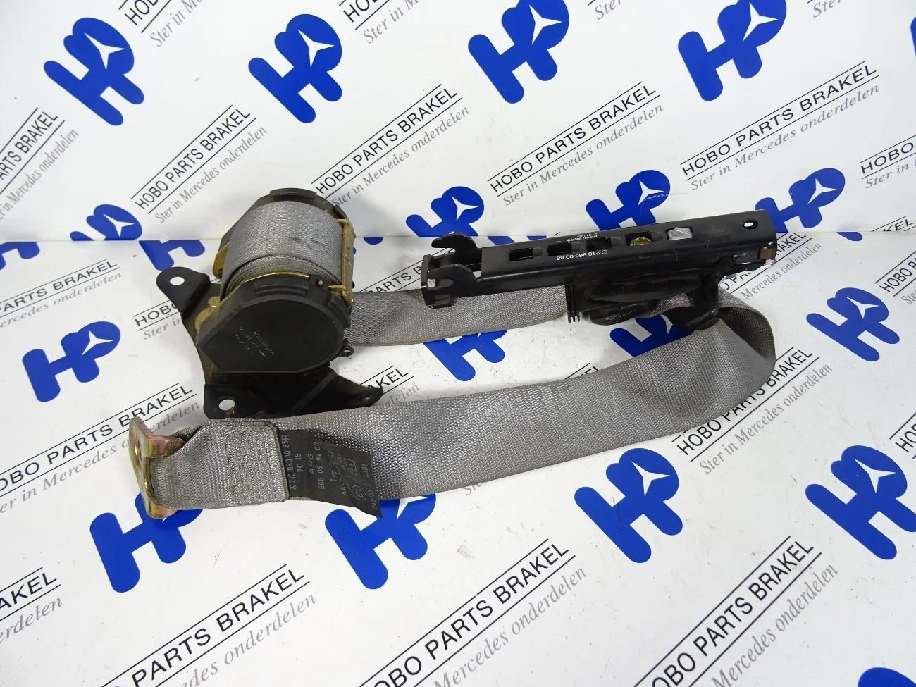 Gordel A 210 860 1085 RA Combi grijs - A2108601085 7c15 - A2108601085-7C15
