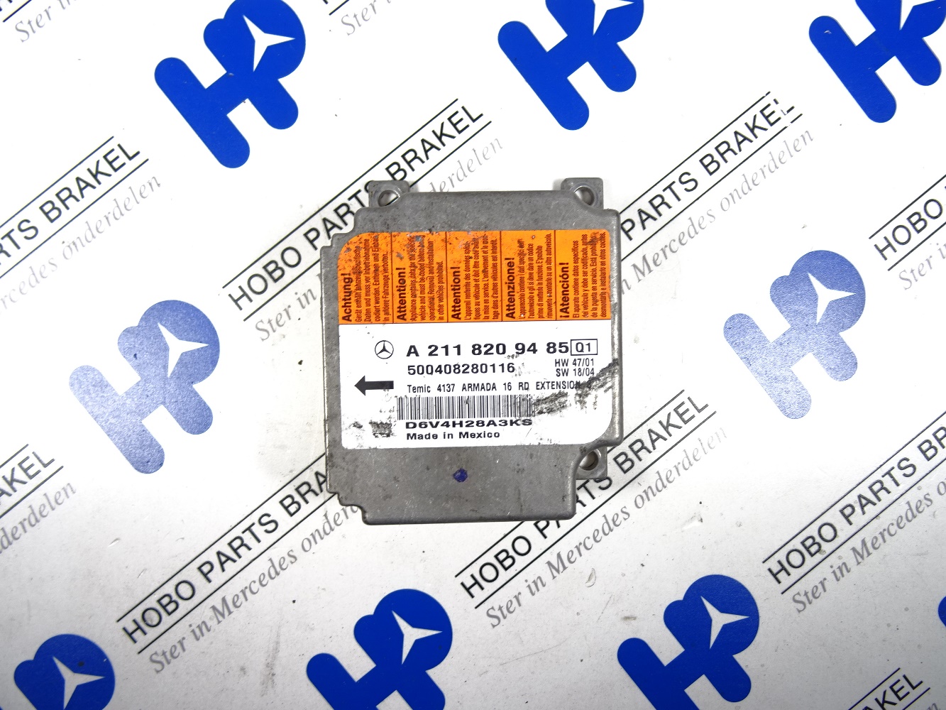 Airbag module A 211 820 9485