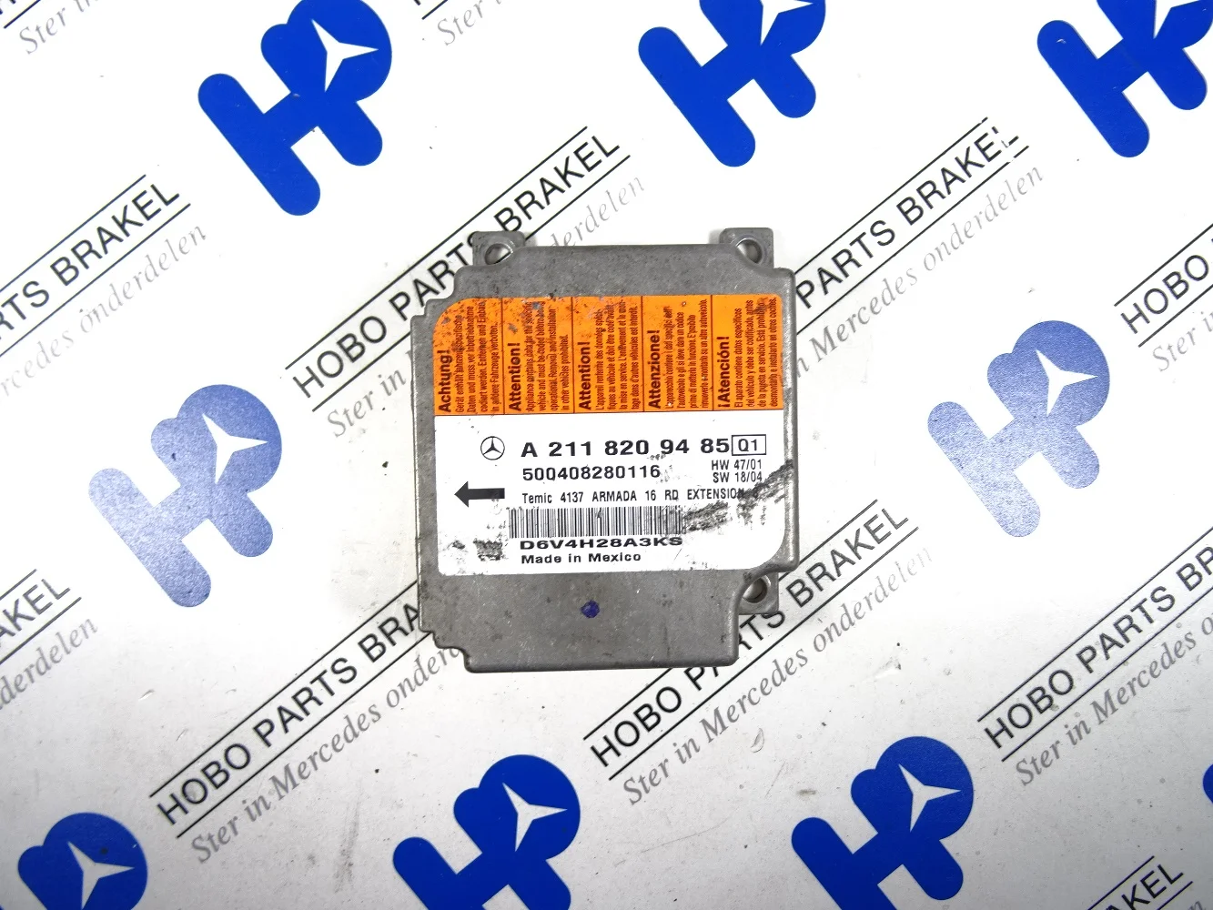 Airbag module A 211 820 9485