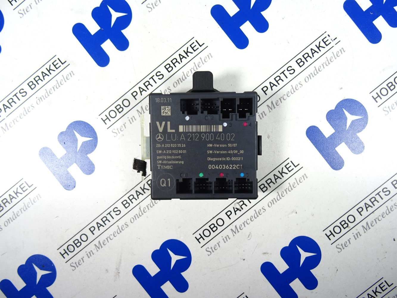 Deur module A 212 900 4002* LV