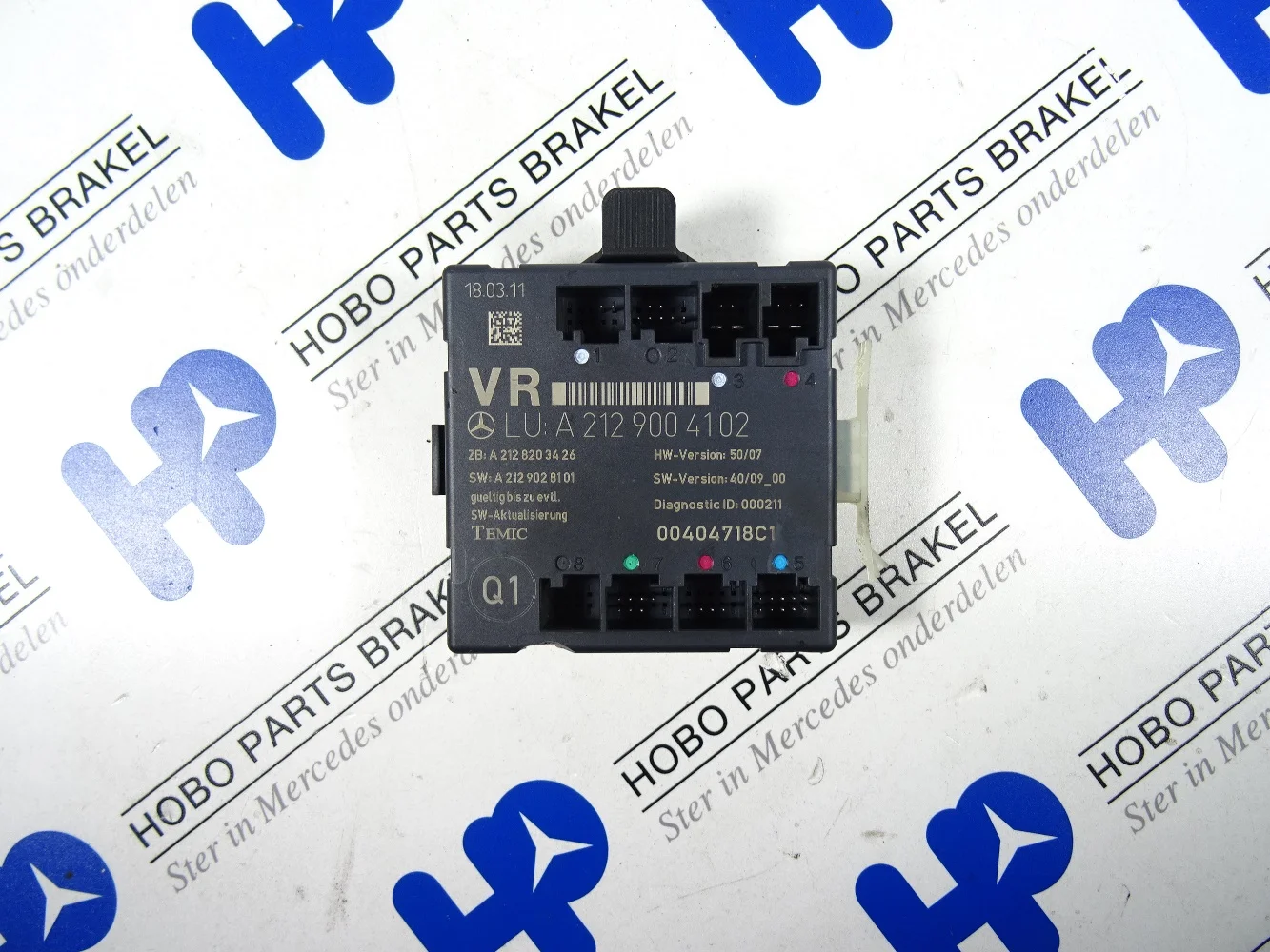 Deur module A 212 900 4102* RV