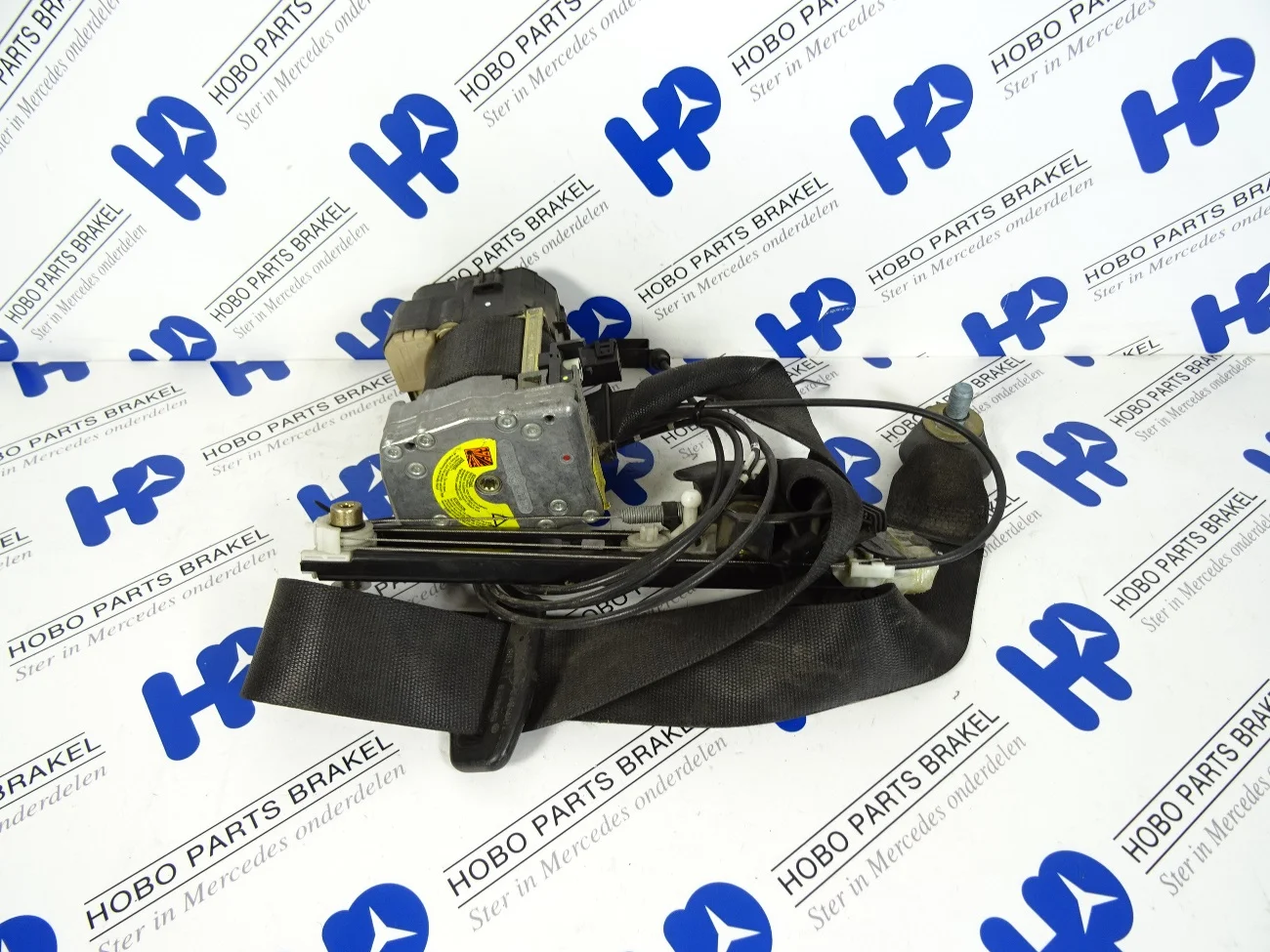 Gordel A 220 860 0185 LV zwart - A2208600185 9a86 - A2208600185-9A86