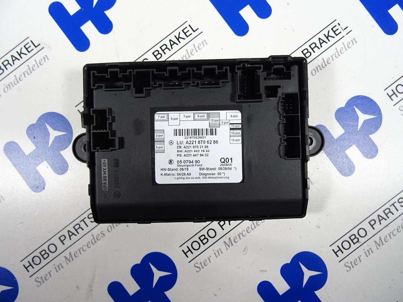 Deur module A 221 870 6286 LA/RA