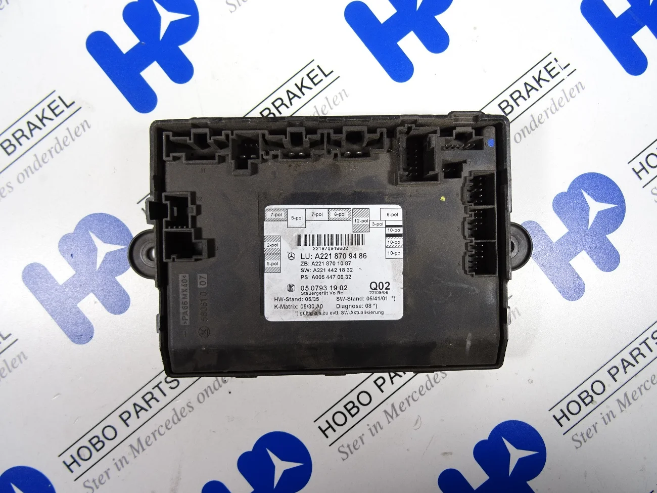 Door module A 221 870 9486 FR - A2218709486 - A2218709486