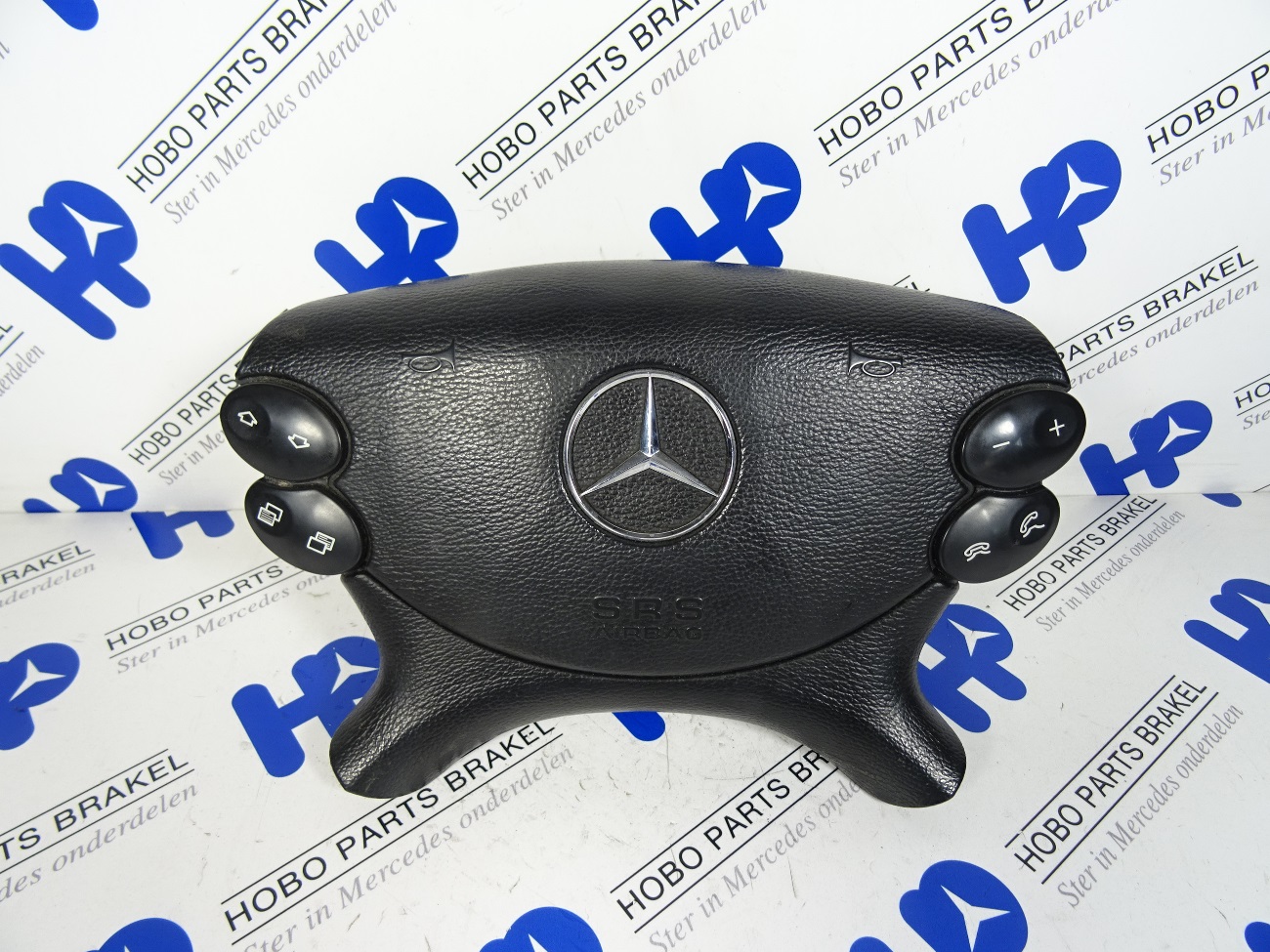 Airbag stuur CLK-klasse w209 zwart.