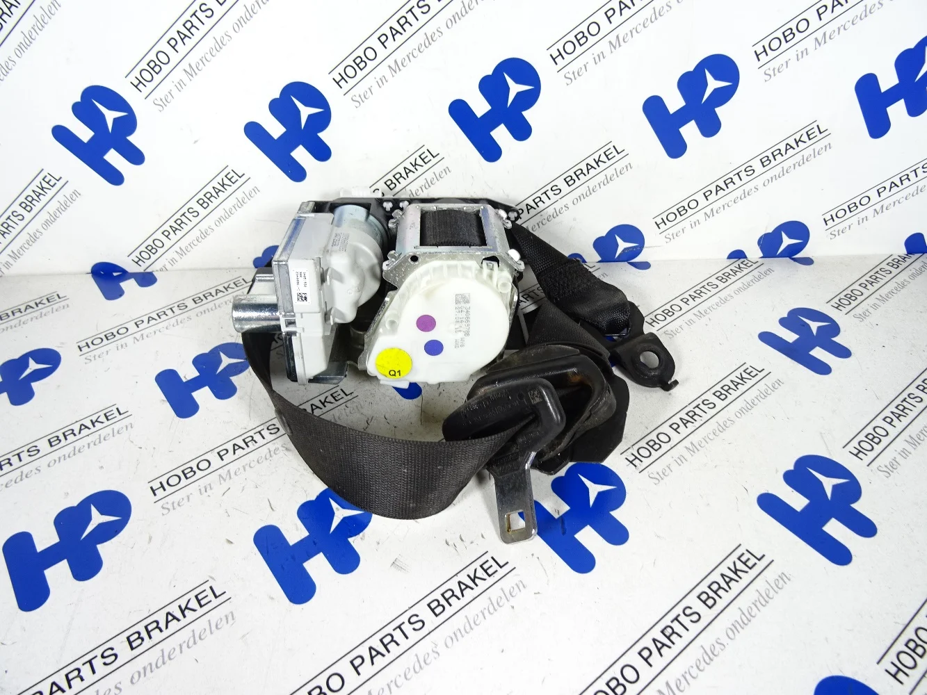 Gordel A 251 860 3186 LV zwart - A2518603186 9c94 - A2518603186-9C94