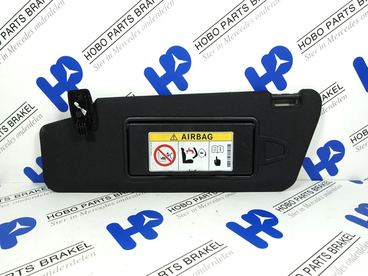 Zonneklep A 212 810 4510 zwart