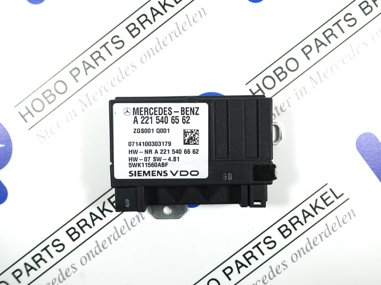Brandstofpomp module A 221 540 6562