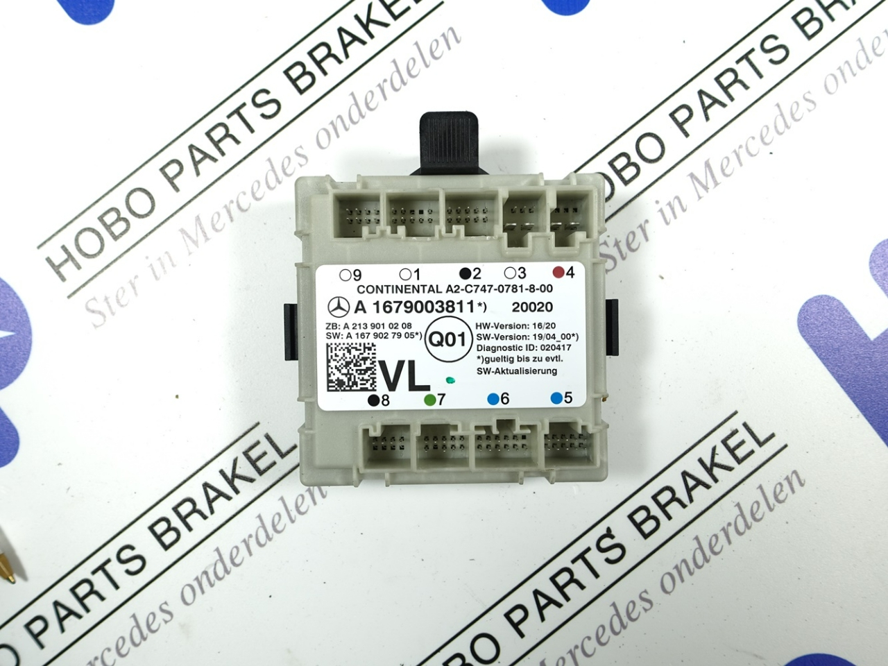 Deur module A 167 900 3811 LV