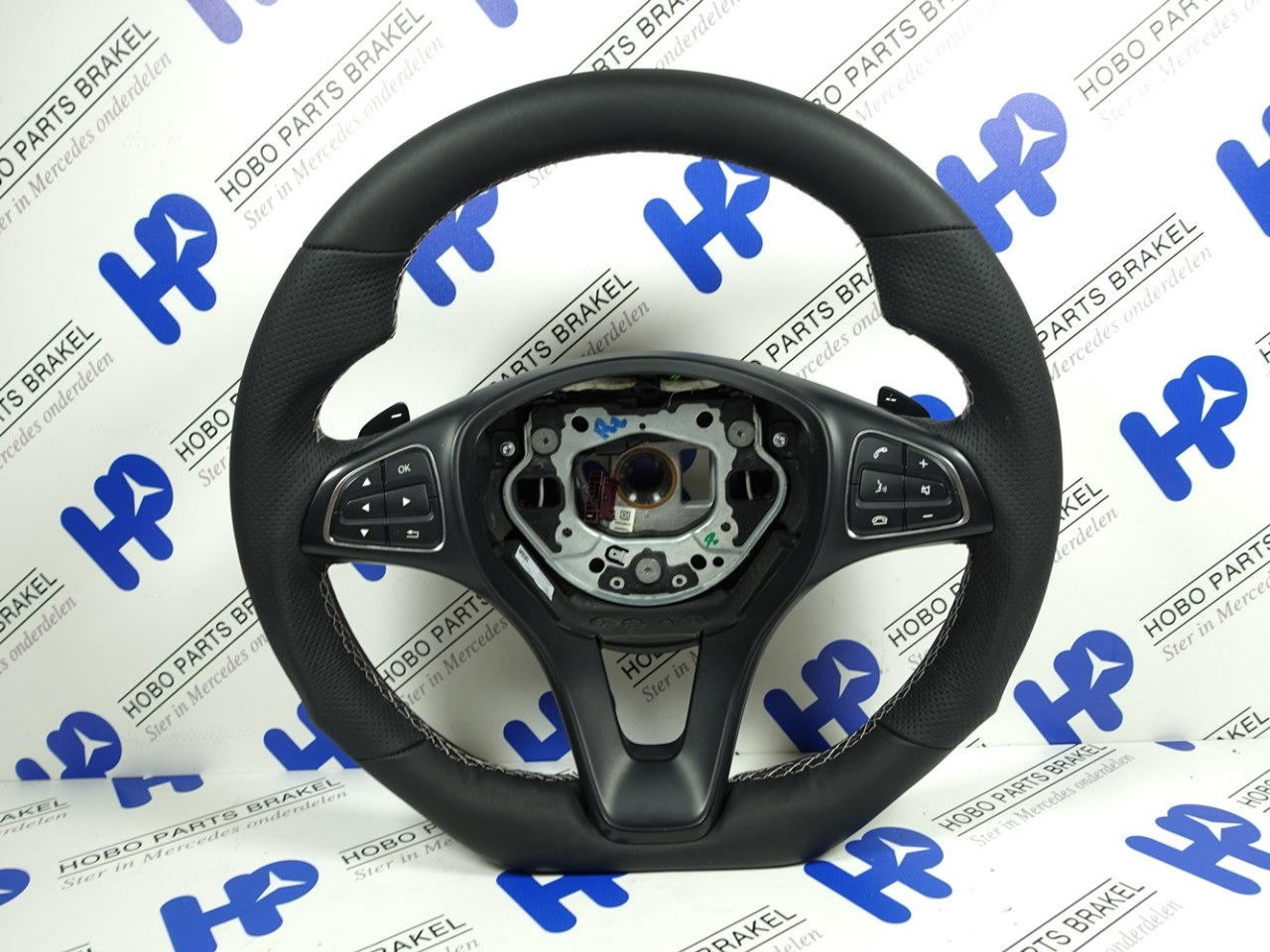 Stuurwiel Vito w447 nieuw bekleed Speciaal +flippers