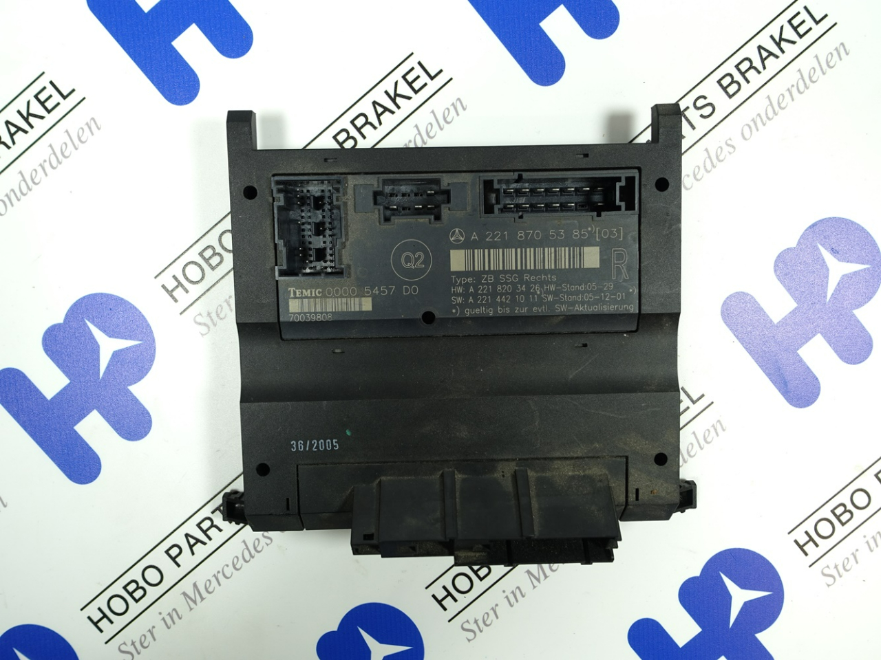 Stoel module A 221 870 5385 - Article 14562 1 - A2218705385
