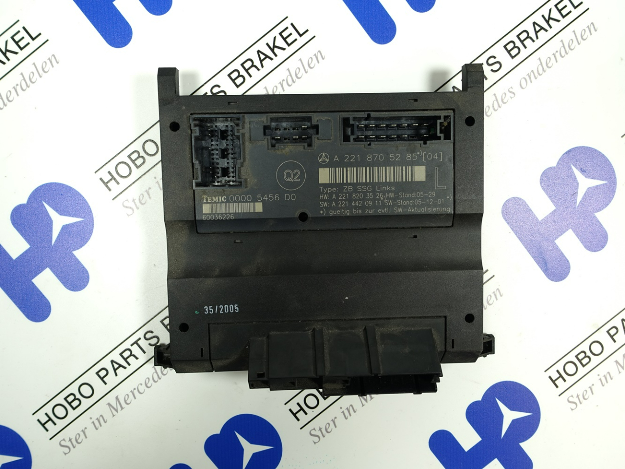 Stoel module A 221 870 5285 - Article 14563 1 - A2218705285