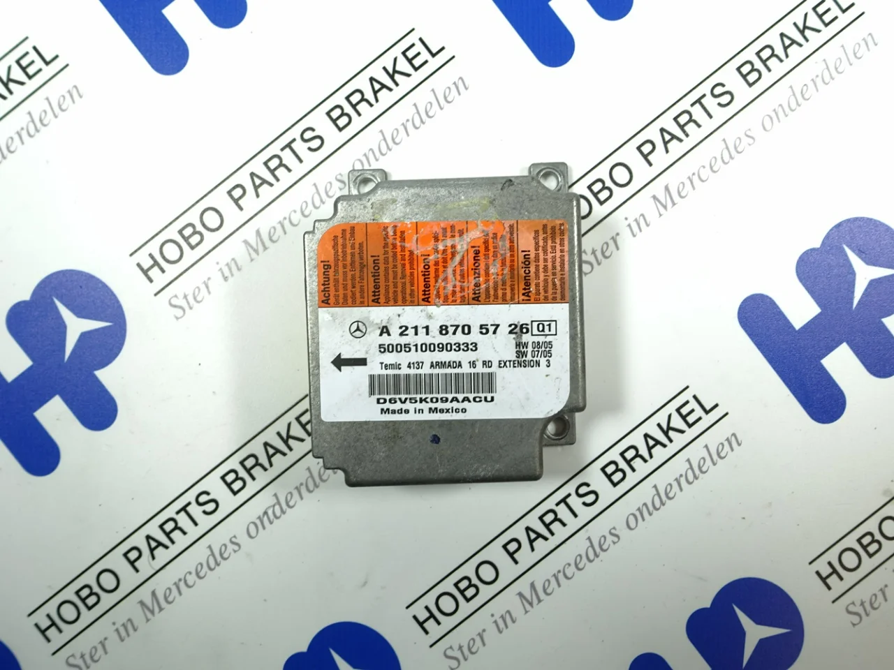 Airbag module A 211 870 5726 - Article 14641 1 - A2118705726