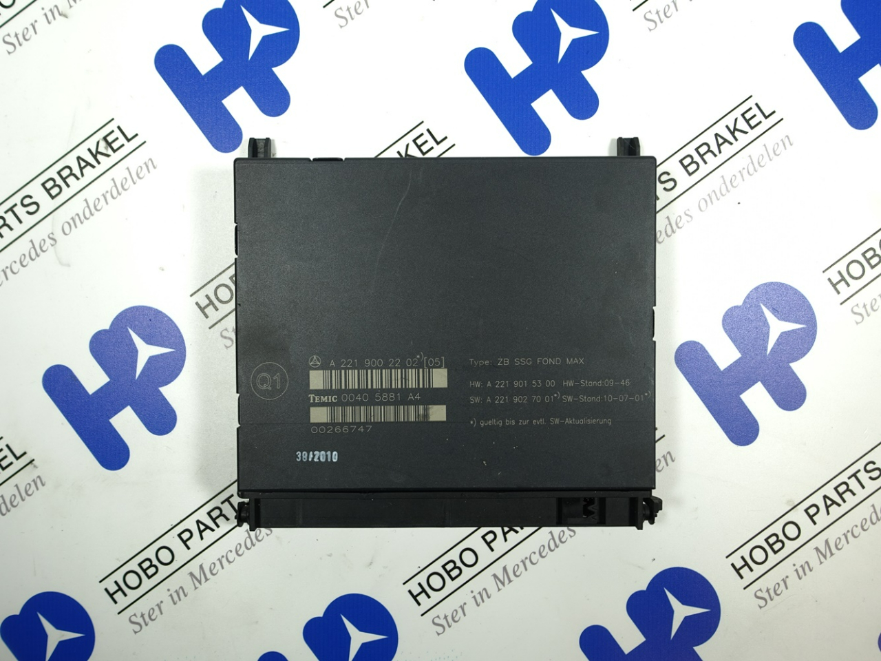 Stoel module A 221 900 2202 - Article 15195 1 - A2219002202