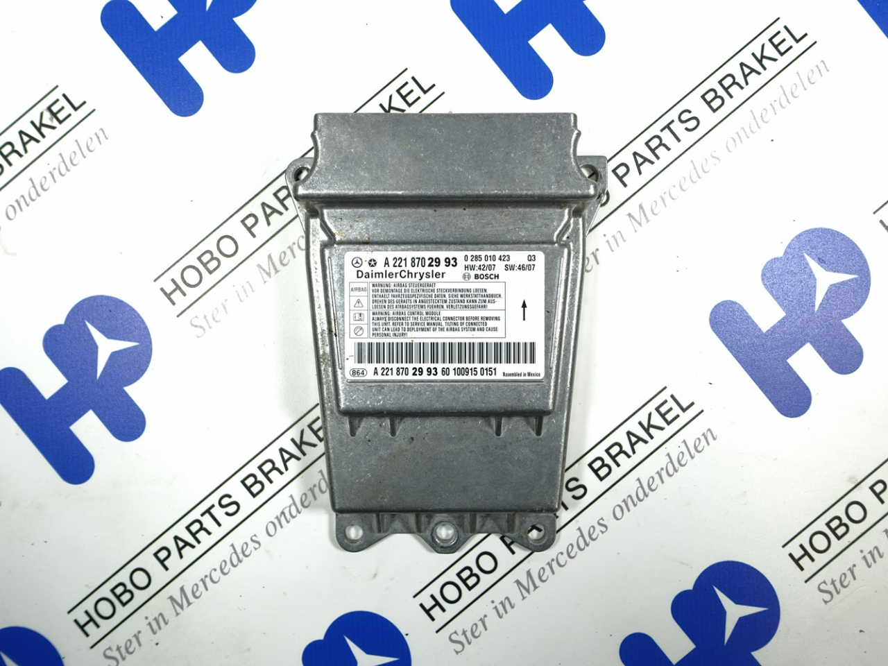 Airbag module A 221 870 2993