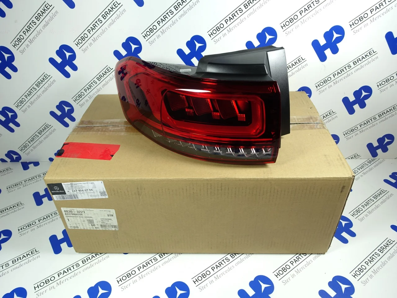 Tail light GLB-class x247 LED Left (New) - Article 15412 1 - A2479066704-N