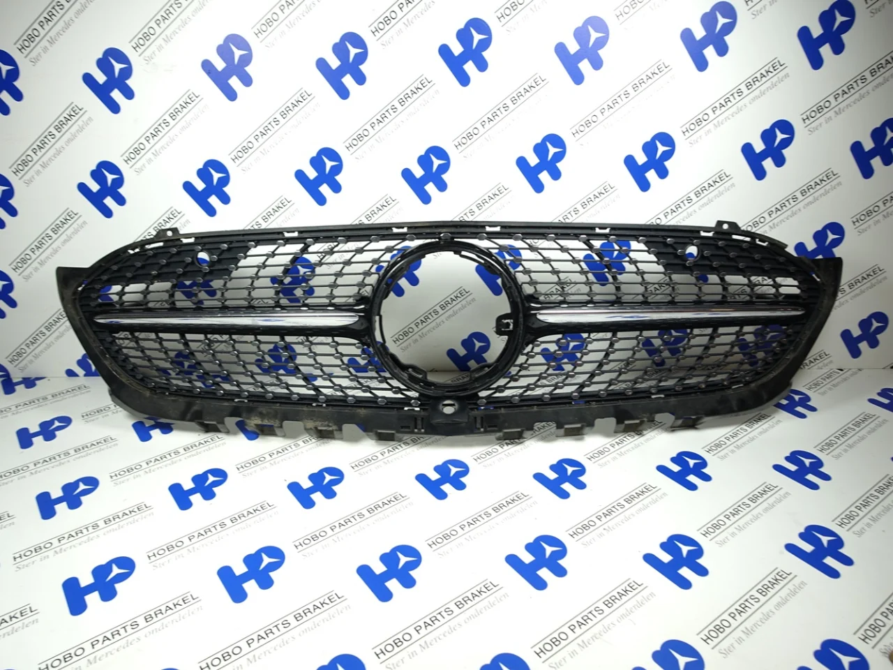 Grille A-klasse w177 Diamond zwart +camera