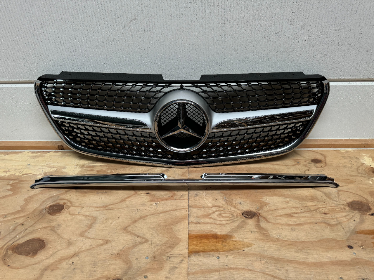 Grille Diamond Vito w447 Zilver (Nieuw)