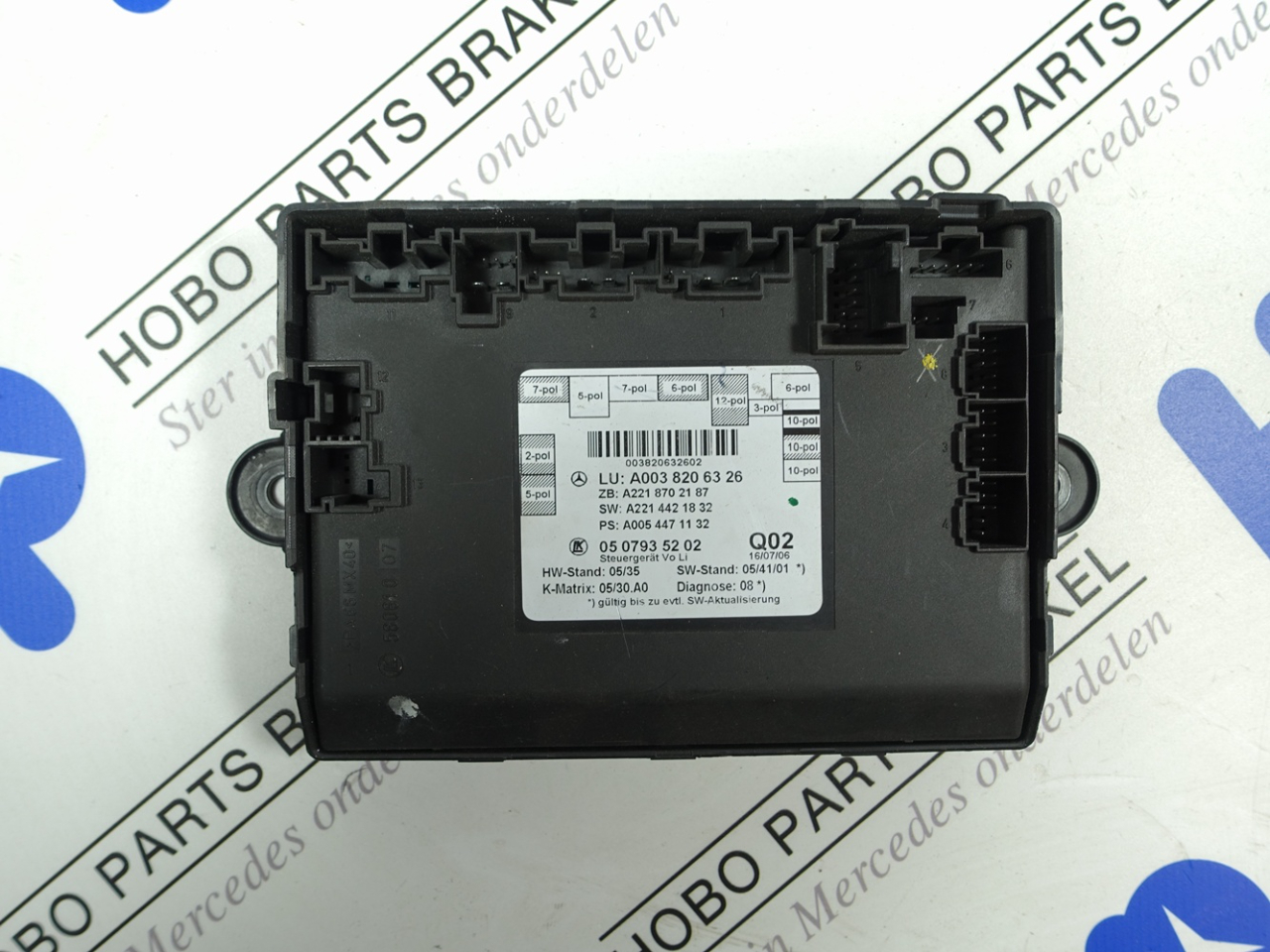 Deur module A 003 820 6326 LV