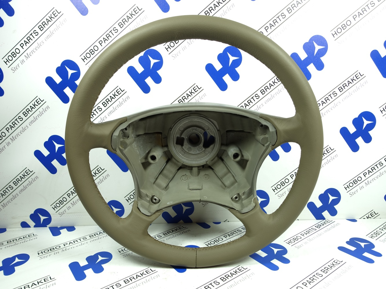 Stuurwiel E-klasse w211 nieuw bekleed beige