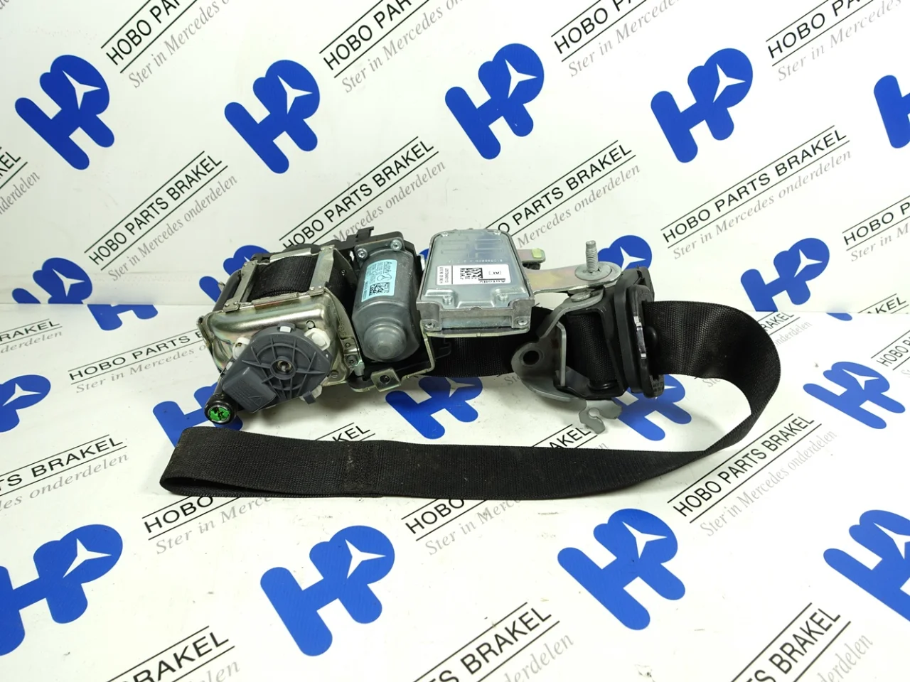 Seat belt A 207 860 3585 FL black - Article 17264 1 - A2078603585-9C94