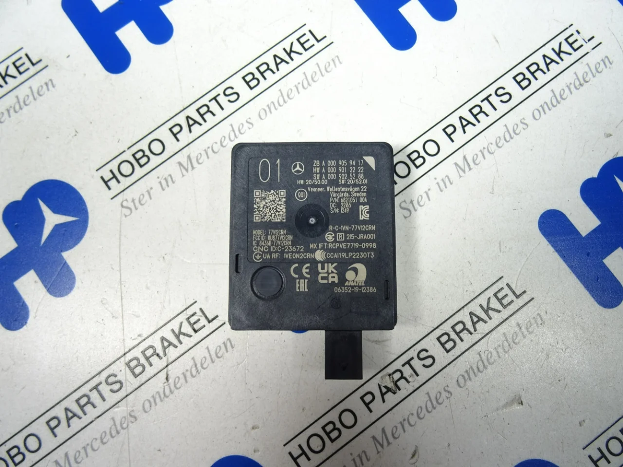 Radar sensor A 000 905 9417 (New) - Article 6700 1 - A0009059417-N