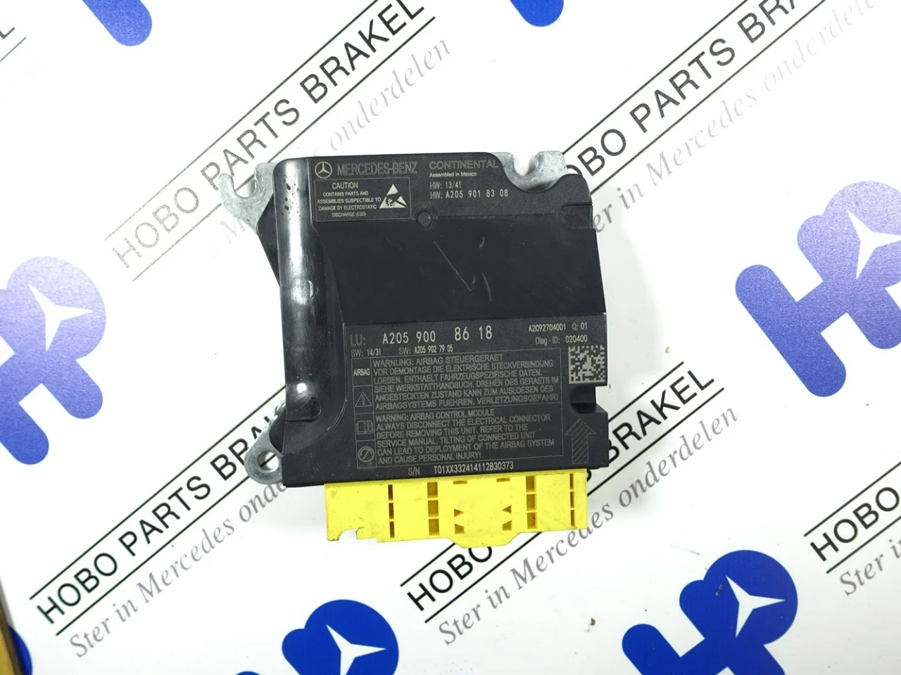 Airbag module A 205 900 8618 - Article 9778 1 - A2059008618