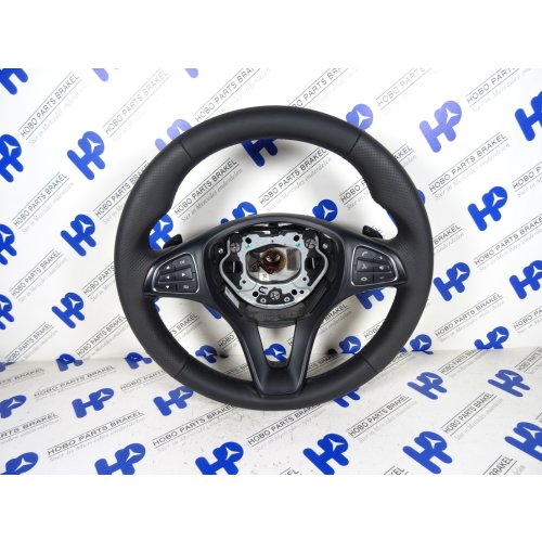 Stuurwiel Vito w447 nieuw bekleed +flippers - A0014602803 n - A0014602803-N