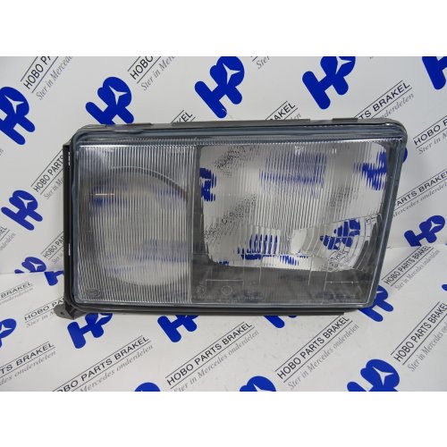 Koplamp glas 200 - 300 serie w124 tot '89 Links (Nieuw) - A0038261190h - A0038261190-N