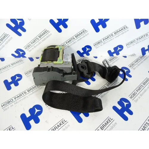 Seat belt A 208 860 2585 FL black - A2088602585 9a86 - A2088602585-9A86