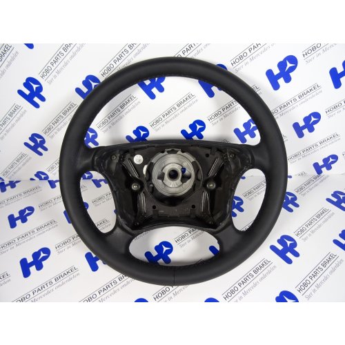 Steering wheel CLK-class w208 / E-class w210 new leather - A2104600203 n - A2104600203-N