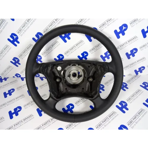 Steering wheel CLK-class w208 / E-class w210 new leather - A2104600203 n - A2104600203-N