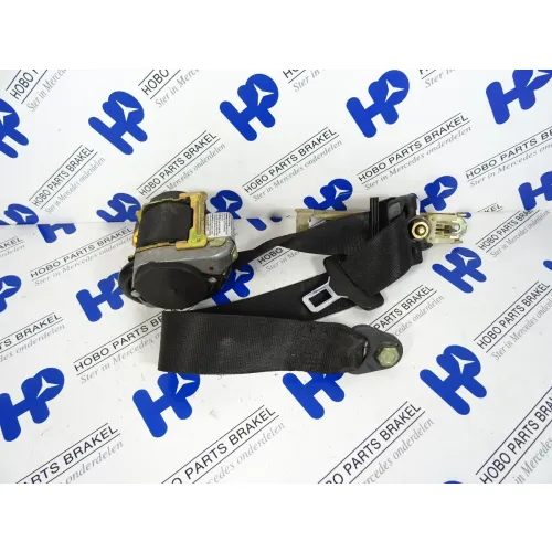 Seat belt A 210 860 5085 FR black - A2108605085 9a86 - A2108605085-9A86