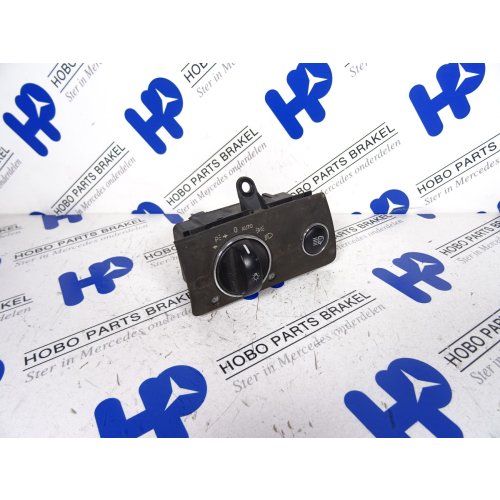 Lichtschakelaar A 211 545 0104 zwart - A2115450104 7241 - A2115450104-7241