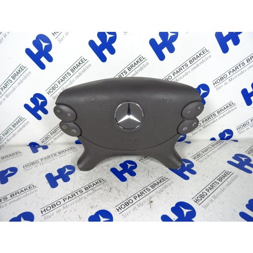 Airbag stuur E-klasse w211 Facelift grijs - A2198601502 7371 - A2198601502-7371