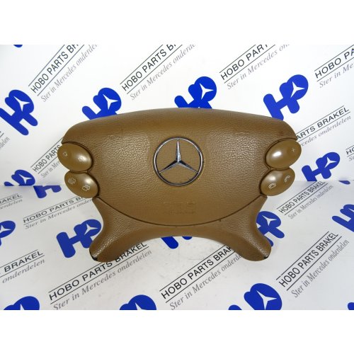 Airbag stuur E-klasse w211 Facelift bruin - A2198601502 8465 - A2198601502-8465