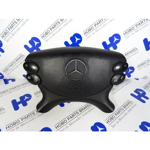 Airbag stuur E-klasse w211 Facelift / CLS-klasse w219 zwart - A2198601502 9116 - A2198601502-9116
