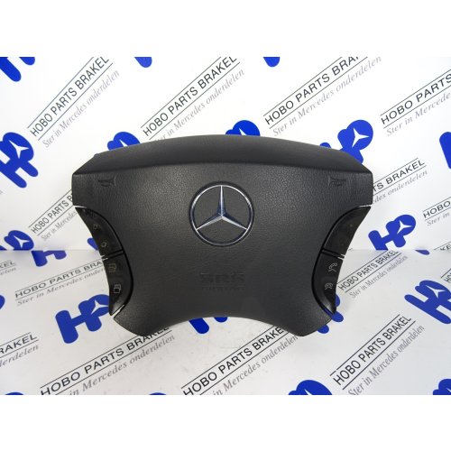 Airbag stuur CL-klasse w215 / S-klasse w220 zwart - A2204600398 7211 - A2204600398-7211