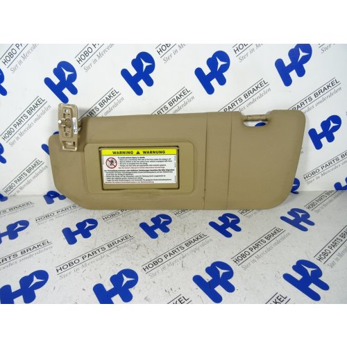 Zonneklep A 251 810 0310 beige - A2518100310 8k63 - A2518100310-8K63
