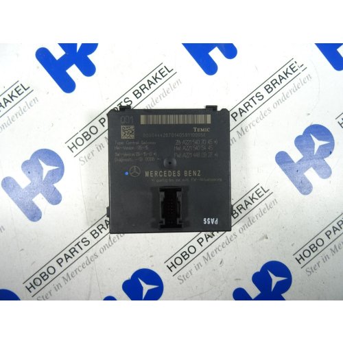 Centrale gateway module A 221 540 7045 - Article 13649 1 - A2215407045