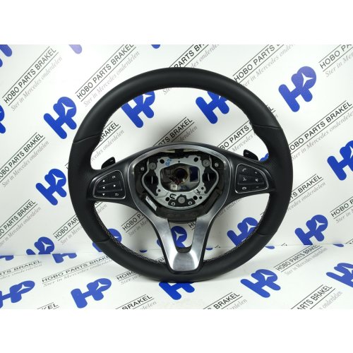 Stuurwiel Vito w447 nieuw bekleed +flippers. - Article 14190 1 - A0004608203-N