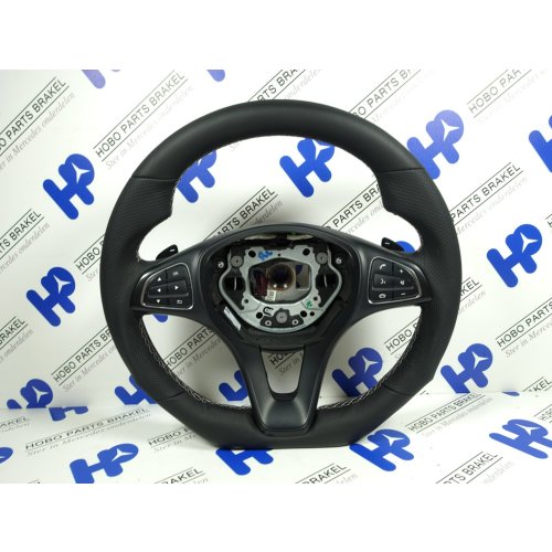 Stuurwiel Vito w447 nieuw bekleed Speciaal +flippers - Article 14553 1 - A0014602803-NS