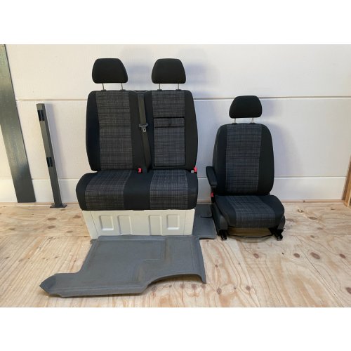 Stoel + bank Sprinter w906 Ruitjes +klaptafel. - Article 16060 1 - HPB0017