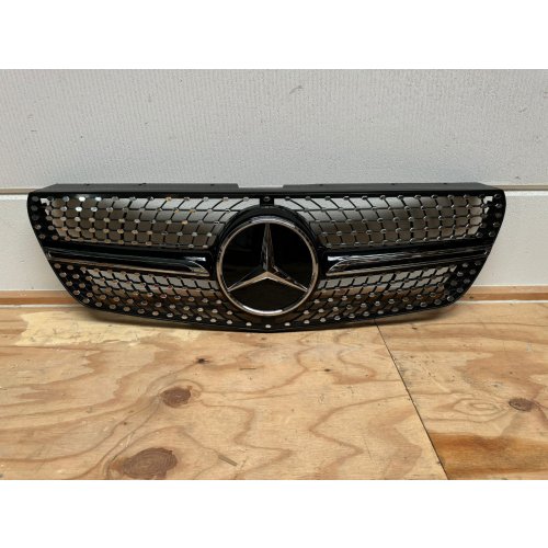 Grille Diamond Vito w447 Facelift Zwart (Nieuw) - Article 16201 1 - 15120215