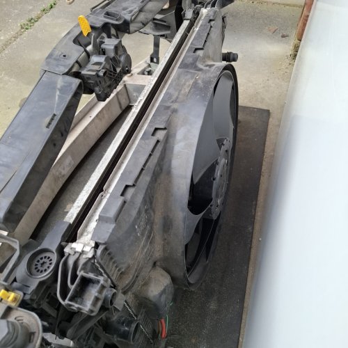 Radiator package with front A-Class w176 - Article 17002 4 - HPB0103